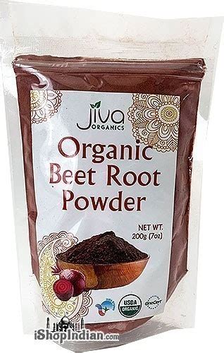 Jiva Organics Beet Root Powder Ayurvedic Supplements