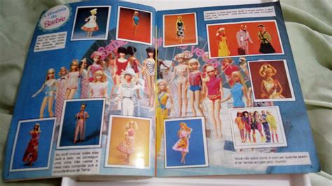 Álbum Figurinhas Barbie Completo Raro 1994 R 158 90 em Mercado Livre