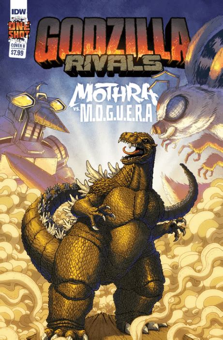 Godzilla Rivals Mothra Vs M O G U E R A 1 IDW Publishing Comic