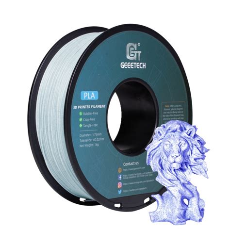 Like Marble Blue Pla D Printer Filament Mm Geeetech