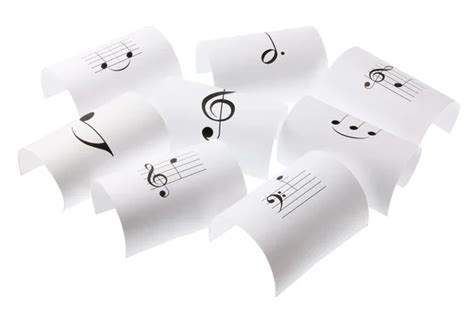 Notas Musicales Para Recortar Stock Photos Royalty Free Notas