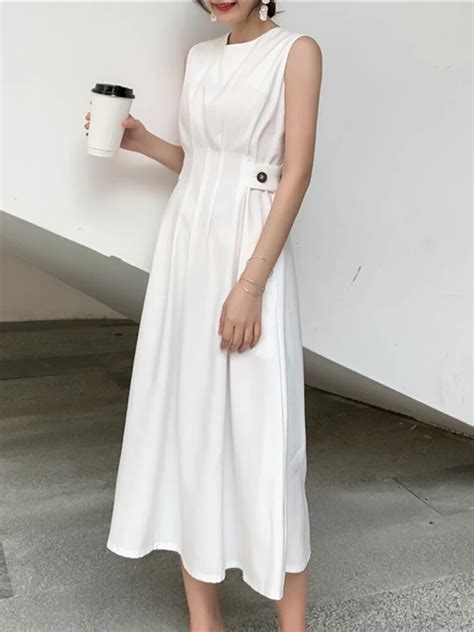 Summer Women Dresses 2023 Solid Fashion Elegant Casual Party Dress O