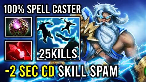 Wtf Sec Cd Arc Lightning Unlimited Skill Spam Spell Caster Carry