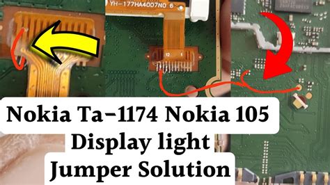 Nokia 105 Ta 1174 Display Light Jumper Solution YouTube