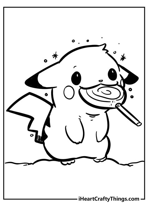 Cute Pokemon Pikachu Coloring Pages at genaniyablog Blog