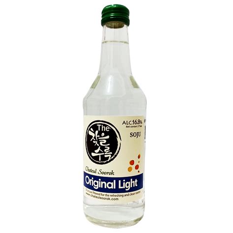 Chateul Soorok Soju Original Ligth 375ml Asiaon Mart