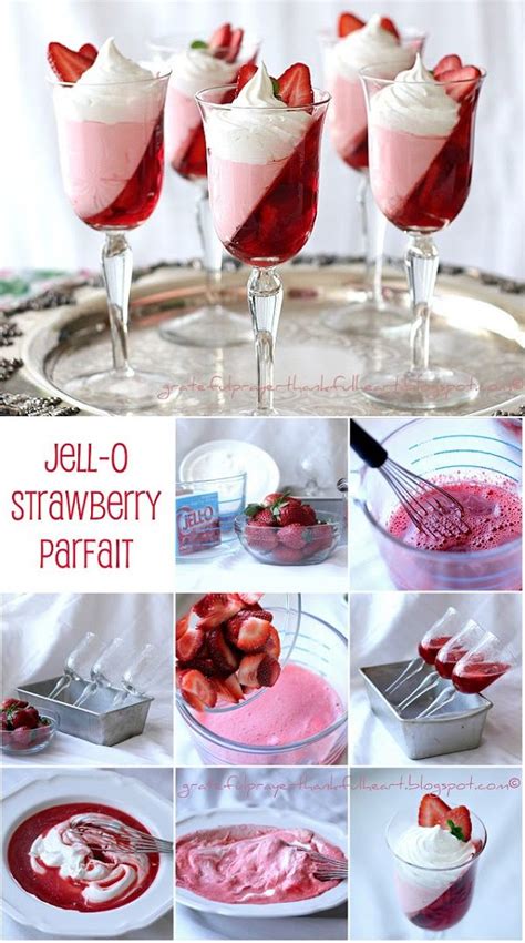 Jell O Strawberry Parfait Dessert Recipe Alldaychic Parfait