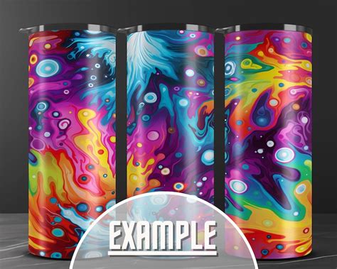 3d Tye Dye Splash 1 Png For Tumbler Sublimation Skinny Straight