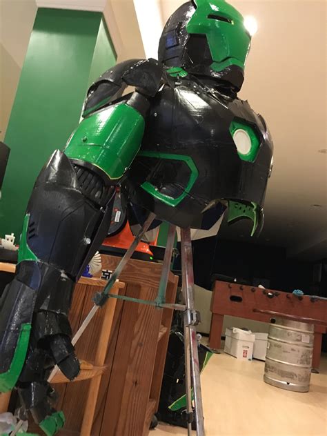 My 3D Printed Iron Man suit in the works! : r/3Dprinting