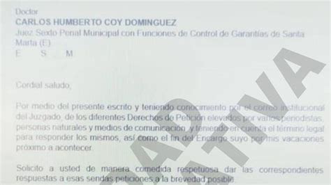 Arturo Char denuncian supuestas amenazas a juez que ordenó su libertad