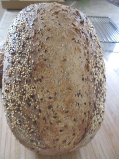 Soy And Linseed Sourdough The Fresh Loaf