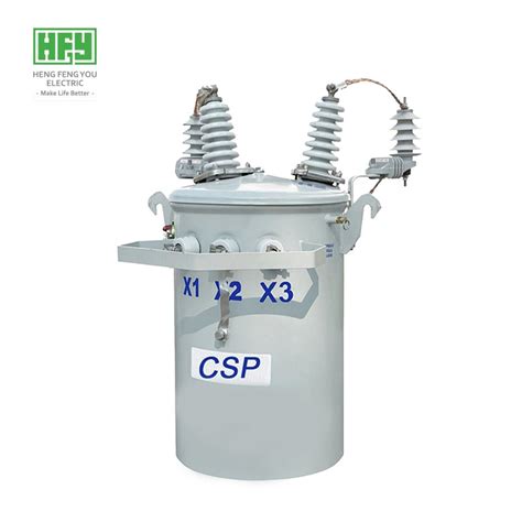 10kVA 25kVA 37 5kVA Single Phase Pole Mounted Distribution Transformer