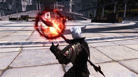 Staff Of The Demon Flame Orb Vfx Ff14 Mods