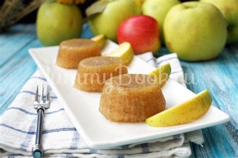 Яблочный мармелад на желатине - простой и вкусный рецепт с пошаговыми фото