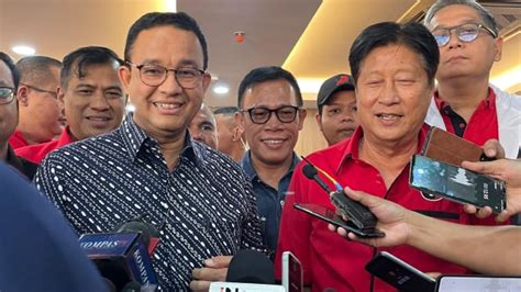 Pdip Beri Kejutan Usung Anies Baswedan Ono Surono Di Pilkada Jawa Barat