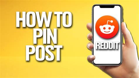 How To Pin A Post On Reddit Tutorial Youtube