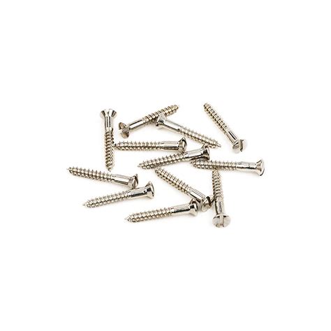 Fender Pure Vintage Slotted Telecaster Bridge Strap Button Screws Pack