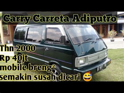 Suzuki Carry Carreta Adiputro YouTube