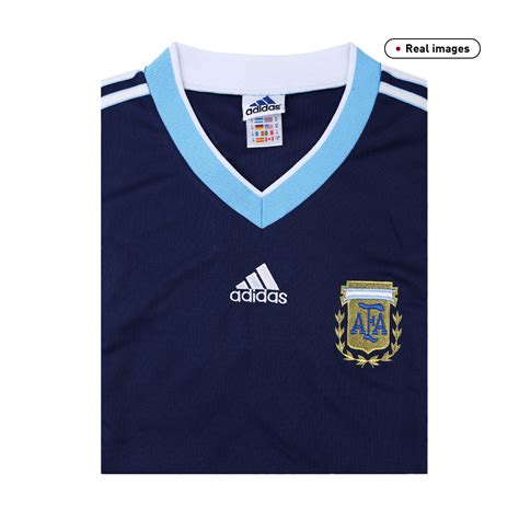 Retro 1986 Argentina Away Soccer Jersey