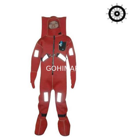 Ccs Dnv Gl Ec Approved Solas Standard Neoprene Immersion Survival Suit