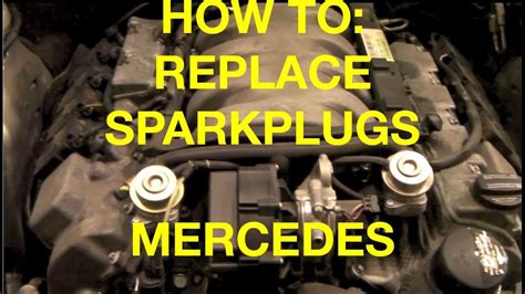 How To Replace Spark Plugs And Wires On A 1999 2005 Mercedes S500 Or