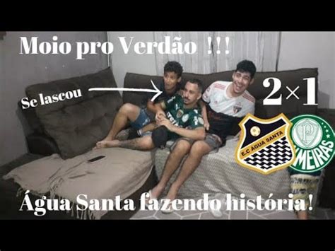 React Água Santa 2x1 Palmeiras Moio pro Verdão Final Paulistão