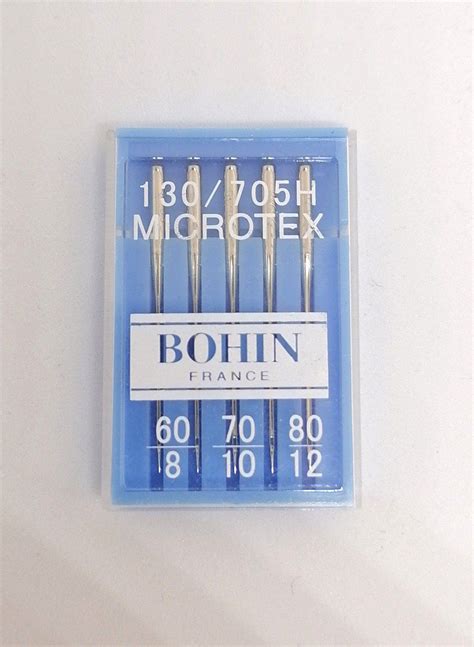 Aiguille Microtex Bohin Lot De 5 Moijecouds