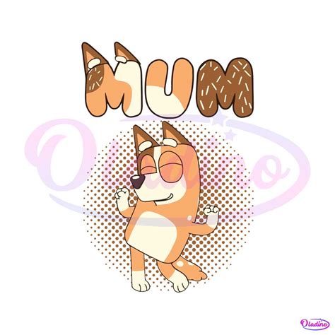 Bluey Bingo Png Bluey Mom Png Chilli Heeler Png Mom Bluey Png Mama