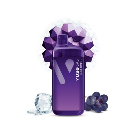 Buy Vuse Go Edition 8000 Grape Ice Disposable Vape Vuse Ca