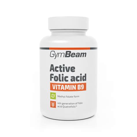 Active Folic Acid B Vitamin Gymbeam Gymbeam Hu