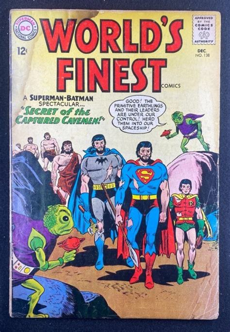 Worlds Finest 1941 138 VG 4 0 Batman Superman Robin Jim Mooney