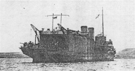 Seaplane Carriers Converted From Merchant Vessels In Wwi 11