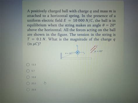 Answered A Positively Charged Ball With Charge Q… Bartleby