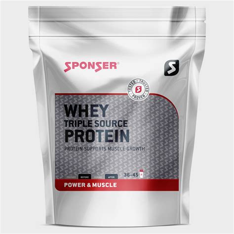 Sponser Whey Triple Source Vanilla Power Pulver Online Kaufen Manor