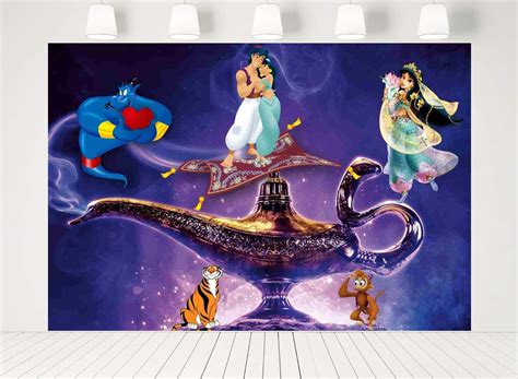 Aladdin Party Backdrop