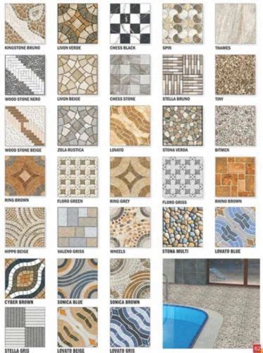 Varun Ceramics Gloss Digital Vitrified Parking Tile Thickness 10 12