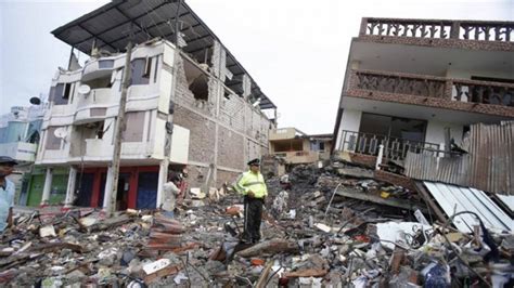 Un Terremoto De 6 Grados Sacudió A Ecuador