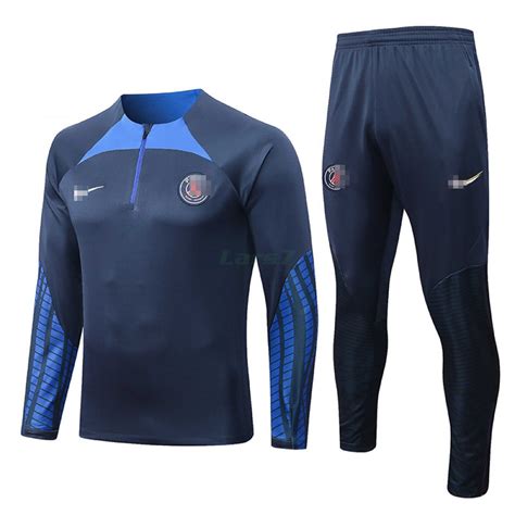 Sudadera De Entrenamiento Psg Kit Azul Marino Lars