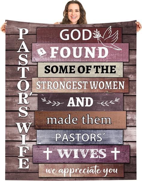 Pastors Wife Appreciation Ts Pastors Wife Blanket