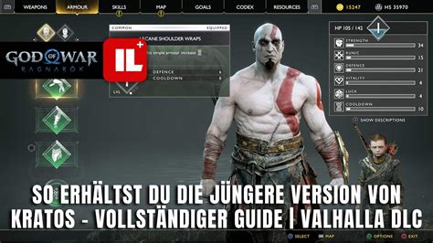 God Of War Ragnarok So Erhältst Du Die Jüngere Version Von Kratos