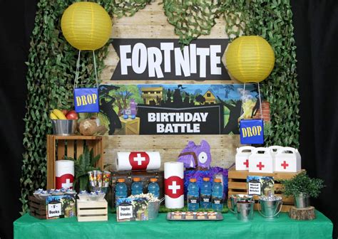 Fortnite Birthday Epic Fortnite Birthday Party Catch My Party