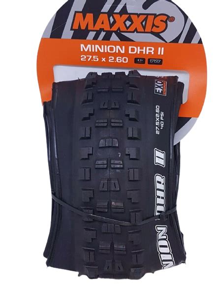 Maxxis Minion Dhr Ii Exo Tr Tyre Folding Tubeless Mtb Enduro Dh