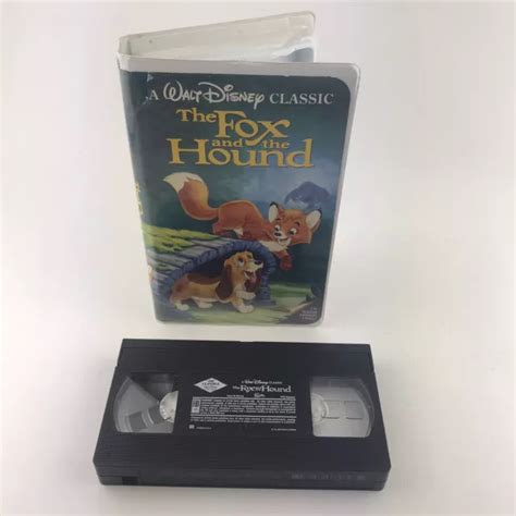 WALT DISNEY S CLASSIC The Fox And The Hound VHS Tape Black Diamond