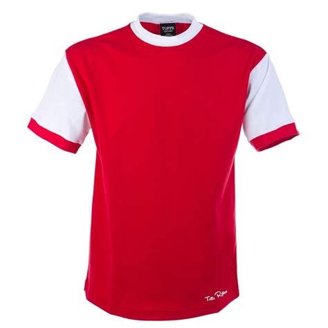 Toffs Classic Retro Football Shirt Red White Sportus Where