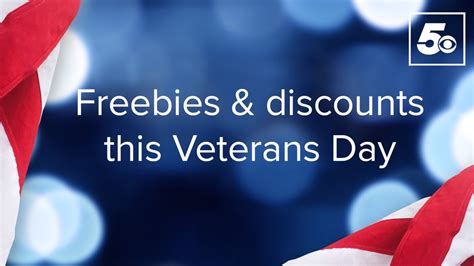 List Freebies And Discounts For Veterans Day 2021