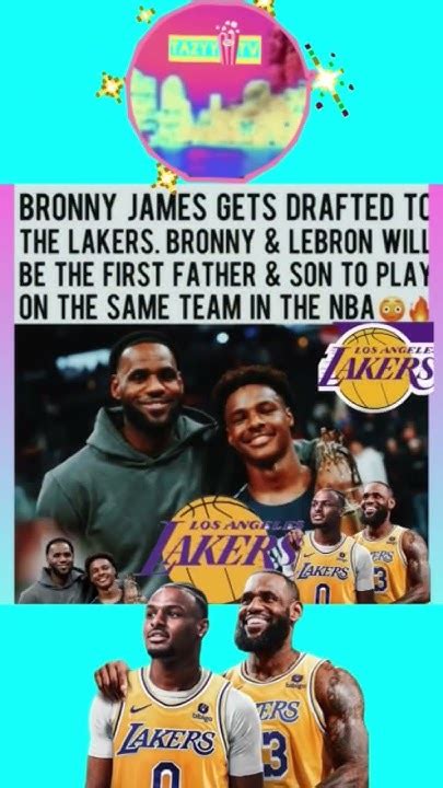 🎉 Congrats To Lebron James Son Bronny James Drafted To Play For The