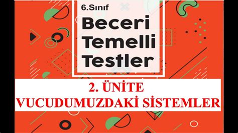 S N F Fen Bilimleri Nite V Cudumuzdaki Sistemler Beceri Temelli