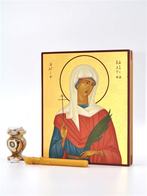 Валентина Кесарийская Палестинская икона купить с доставкой ...