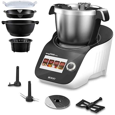 Sogo Ss Robot De Cocina Multifunci N Pantalla T Ctil B Scula