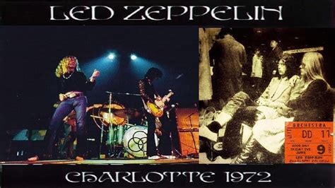 Led Zeppelin June 9 1972 CharlotteLive YouTube